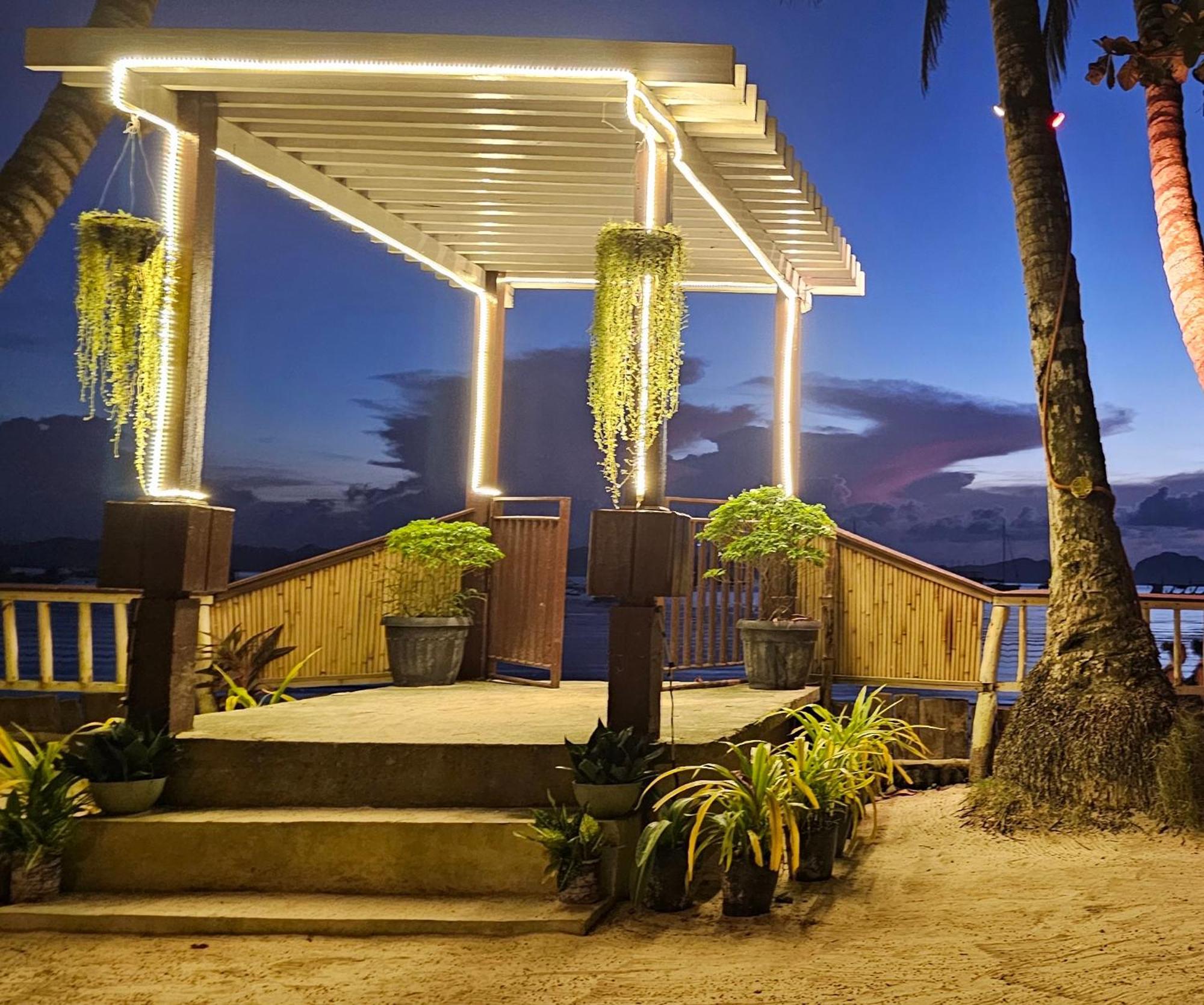 Mina Grande Beach Cottages Эль-Нидо Экстерьер фото