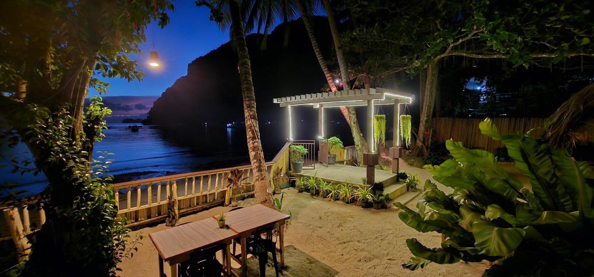 Mina Grande Beach Cottages Эль-Нидо Экстерьер фото