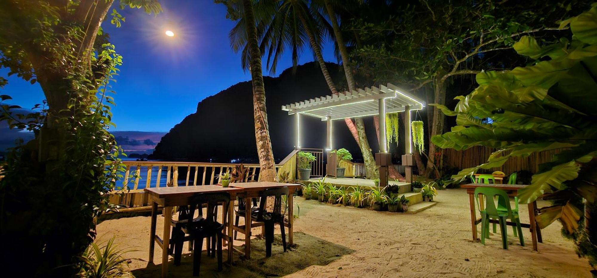 Mina Grande Beach Cottages Эль-Нидо Экстерьер фото