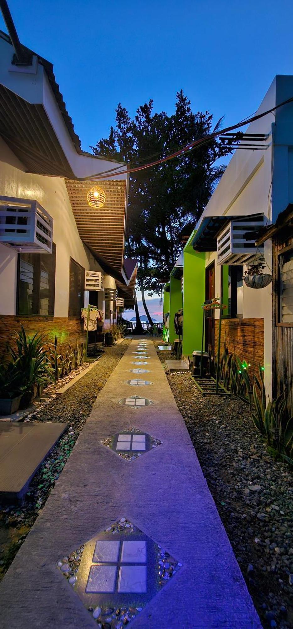 Mina Grande Beach Cottages Эль-Нидо Экстерьер фото