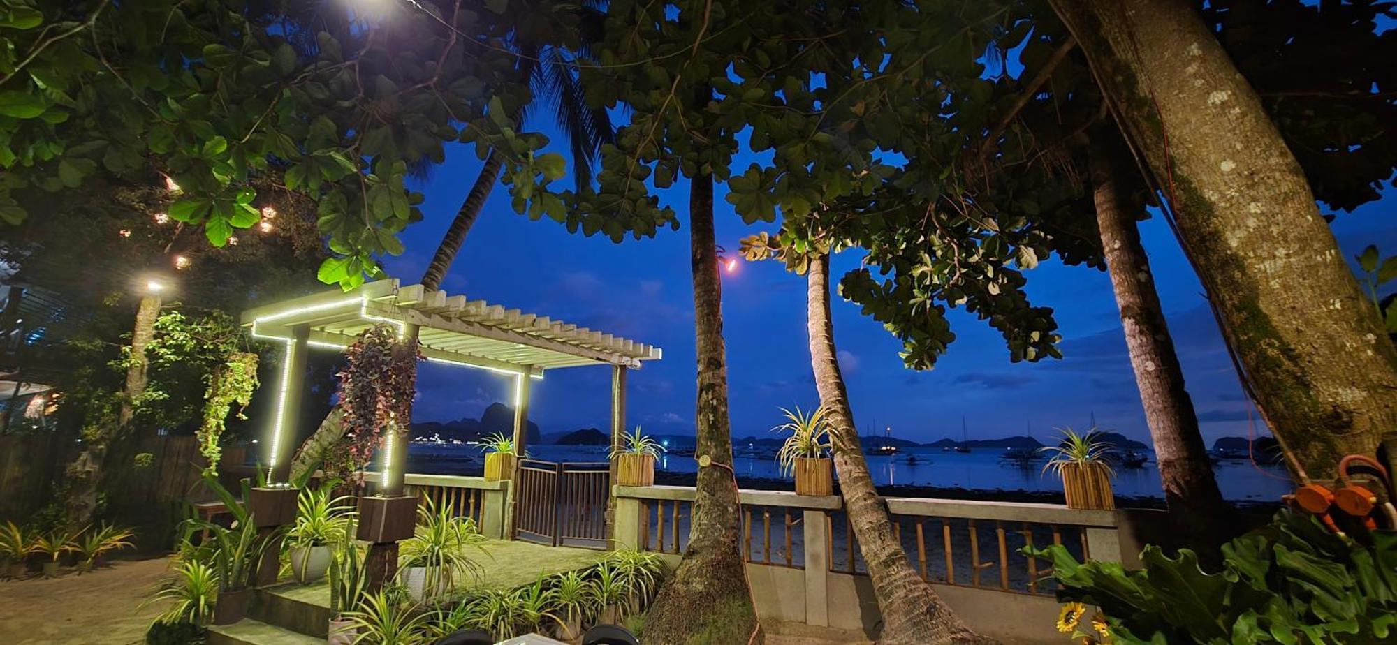 Mina Grande Beach Cottages Эль-Нидо Экстерьер фото